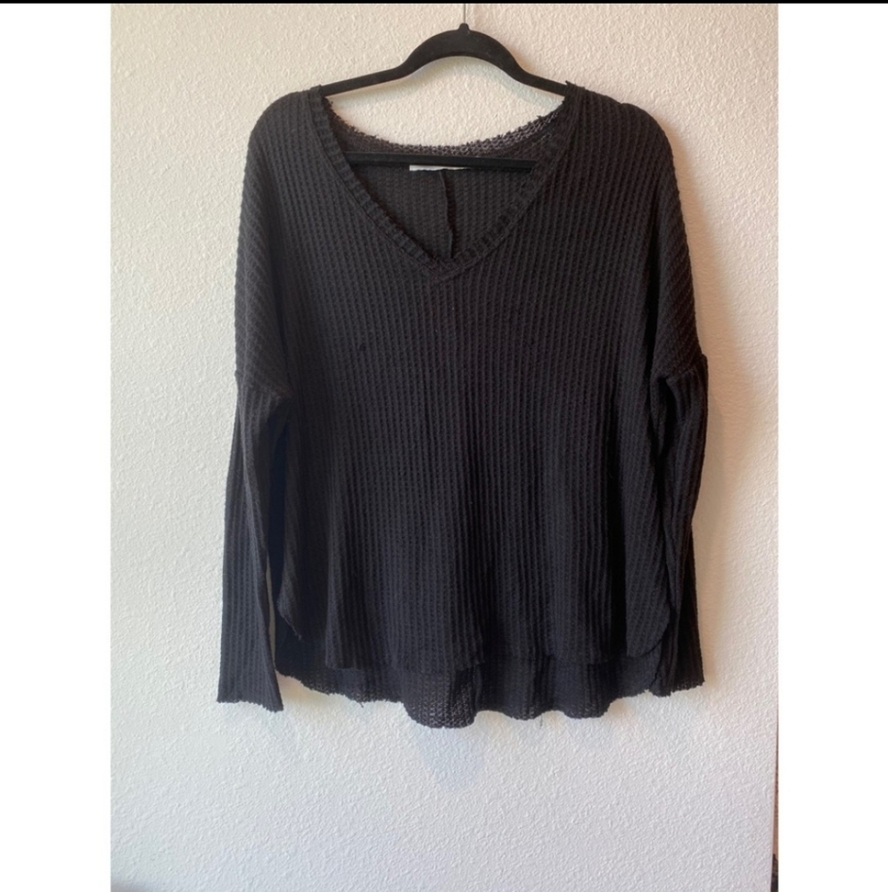 Double Zero Waffle Knit Top